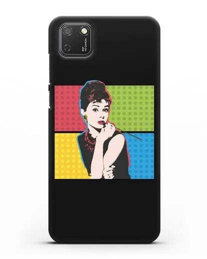 Чехол в стиле поп-арт Рука с пистолетом силиконовый для Honor 9S