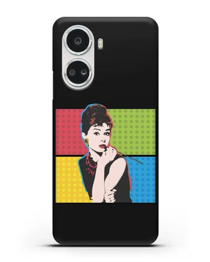 Чехол в стиле поп-арт Рука с пистолетом силиконовый для Huawei Nova 10 SE