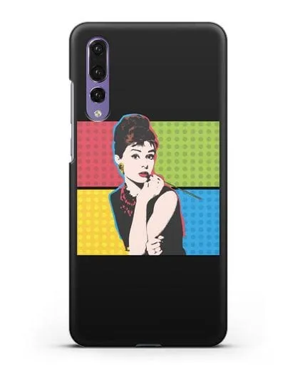 Чехол в стиле поп-арт Рука с пистолетом силиконовый для Huawei P20 Pro