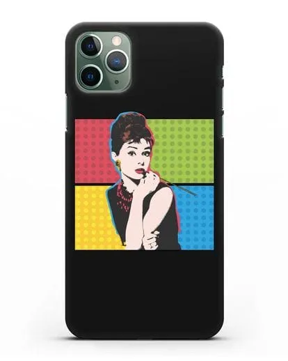 Чехол в стиле поп-арт Рука с пистолетом силиконовый для iPhone 11 Pro Max