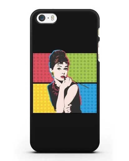 Чехол в стиле поп-арт Рука с пистолетом силиконовый для iPhone 5/5s/SE