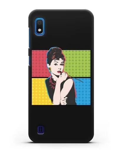 Чехол в стиле поп-арт Рука с пистолетом силиконовый для Samsung Galaxy A10 [SM-A105F]