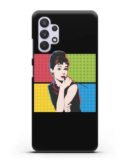 Чехол в стиле поп-арт Рука с пистолетом силиконовый для Samsung Galaxy A33