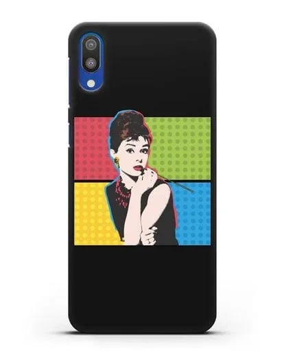 Чехол в стиле поп-арт Рука с пистолетом силиконовый для Samsung Galaxy M10 [SM-M105F]