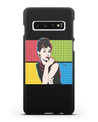 Чехол в стиле поп-арт Рука с пистолетом силиконовый для Samsung Galaxy S10 Plus [SM-G975F]