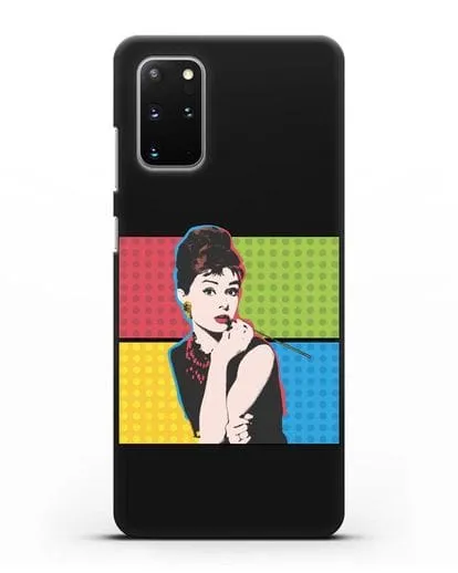 Чехол в стиле поп-арт Рука с пистолетом силиконовый для Samsung Galaxy S20 Plus [SM-G985F]