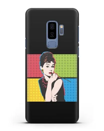 Чехол в стиле поп-арт Рука с пистолетом силиконовый для Samsung Galaxy S9 Plus [SM-G965F]