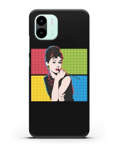 Чехол в стиле поп-арт Рука с пистолетом силиконовый для Xiaomi Redmi A2