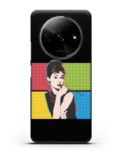 Чехол в стиле поп-арт Рука с пистолетом силиконовый для Xiaomi Redmi A3