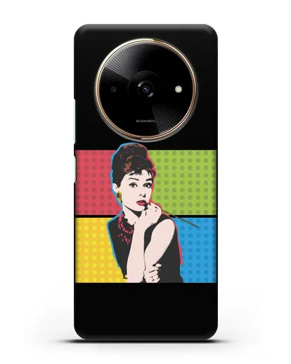 Чехол в стиле поп-арт Рука с пистолетом силиконовый для Xiaomi Redmi A3x