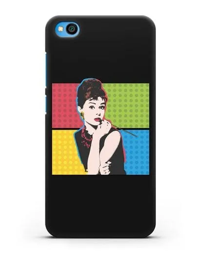 Чехол в стиле поп-арт Рука с пистолетом силиконовый для Xiaomi Redmi Go