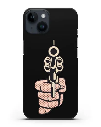 Чехол в стиле поп-арт Одри Хепбёрн силиконовый для iPhone 14