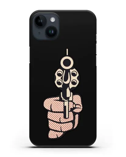 Чехол в стиле поп-арт Одри Хепбёрн силиконовый для iPhone 14 Plus