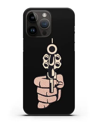 Чехол в стиле поп-арт Одри Хепбёрн силиконовый для iPhone 14 Pro Max