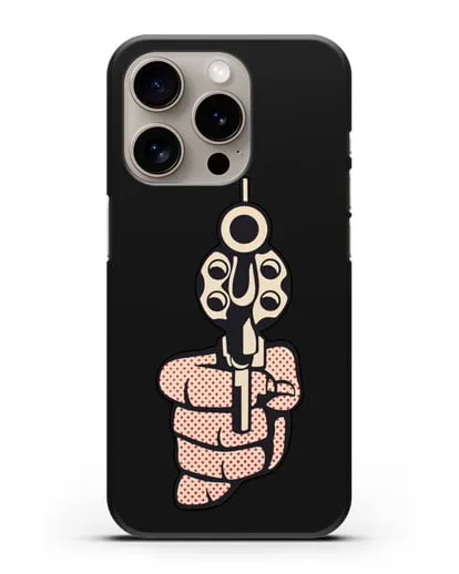 Чехол в стиле поп-арт Одри Хепбёрн силиконовый для iPhone 15 Pro