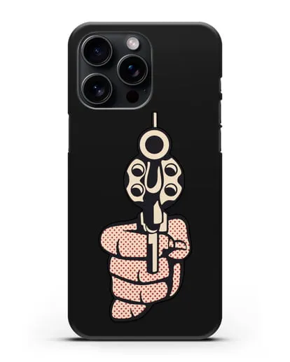 Чехол в стиле поп-арт Одри Хепбёрн силиконовый для iPhone 15 Pro Max