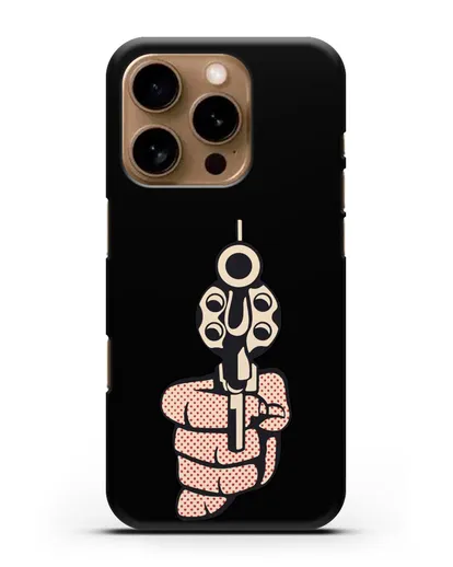 Чехол в стиле поп-арт Одри Хепбёрн силиконовый для iPhone 16 Pro