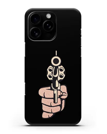 Чехол в стиле поп-арт Одри Хепбёрн силиконовый для iPhone 16 Pro Max