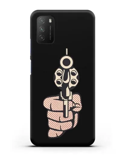 Чехол в стиле поп-арт Одри Хепбёрн силиконовый для Xiaomi Poco M3