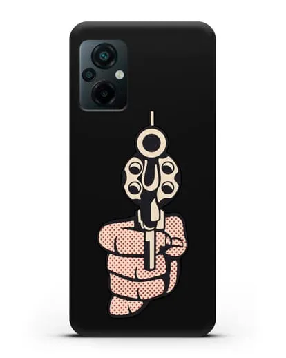 Чехол в стиле поп-арт Одри Хепбёрн силиконовый для Xiaomi Poco M5