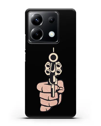 Чехол в стиле поп-арт Одри Хепбёрн силиконовый для Xiaomi Poco X6