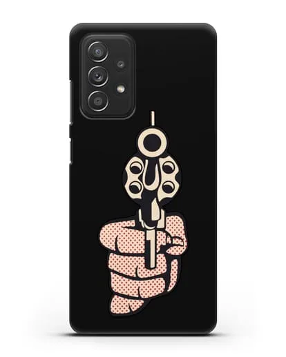 Чехол в стиле поп-арт Одри Хепбёрн силиконовый для Samsung Galaxy A53