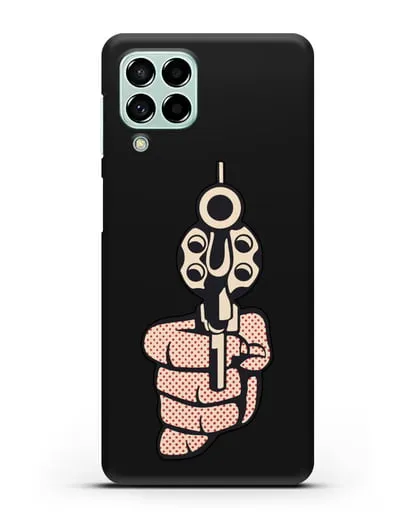 Чехол в стиле поп-арт Одри Хепбёрн силиконовый для Samsung Galaxy M53 [SM-M536]