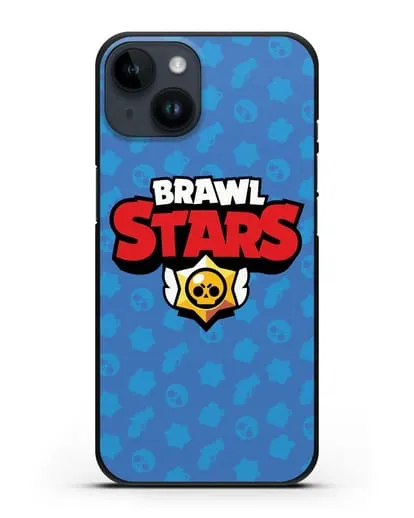 Чехол с логотипом Brawl Stars силиконовый для iPhone 14