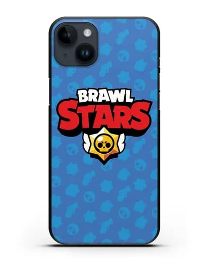 Чехол с логотипом Brawl Stars силиконовый для iPhone 14 Plus