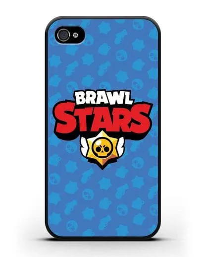 Чехол с логотипом Brawl Stars силиконовый для iPhone 4/4s
