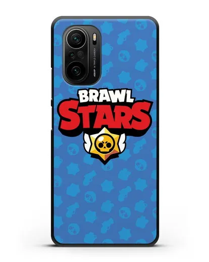 Чехол с логотипом Brawl Stars силиконовый для Xiaomi Poco F3