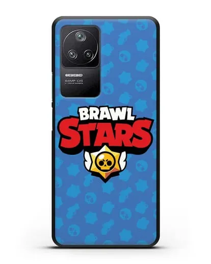 Чехол с логотипом Brawl Stars силиконовый для Xiaomi Poco F4