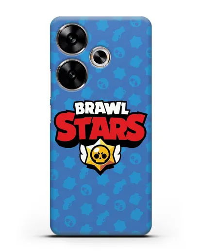 Чехол с логотипом Brawl Stars силиконовый для Xiaomi Poco F6