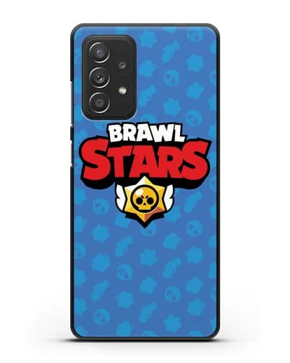 Чехол с логотипом Brawl Stars силиконовый для Samsung Galaxy A53