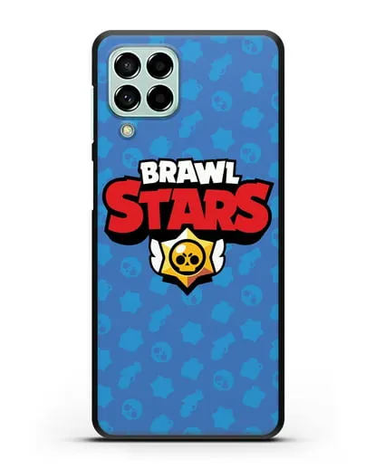 Чехол с логотипом Brawl Stars силиконовый для Samsung Galaxy M53 [SM-M536]