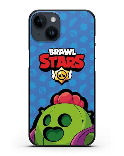 Чехол Спайк Браво Старс силиконовый для iPhone 14