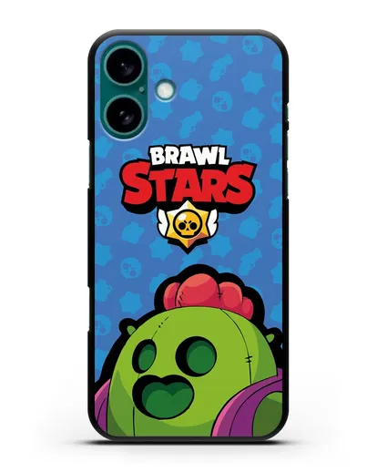 Чехол Спайк Браво Старс силиконовый для iPhone 16 Plus