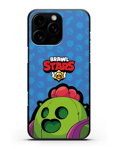 Чехол Спайк Браво Старс силиконовый для iPhone 16 Pro Max