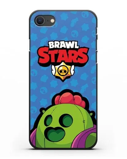 Чехол Спайк Браво Старс силиконовый для iPhone SE 2020