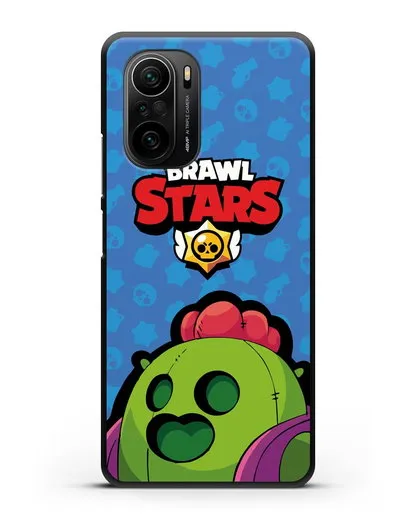 Чехол Спайк Браво Старс силиконовый для Xiaomi Poco F3 Pro