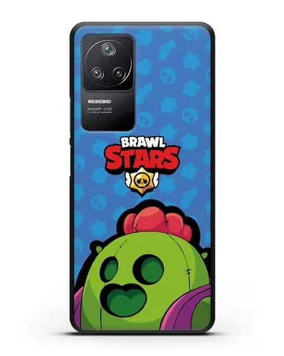 Чехол Спайк Браво Старс силиконовый для Xiaomi Poco F4