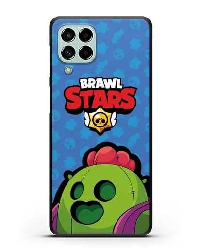 Чехол Спайк Браво Старс силиконовый для Samsung Galaxy M53 [SM-M536]