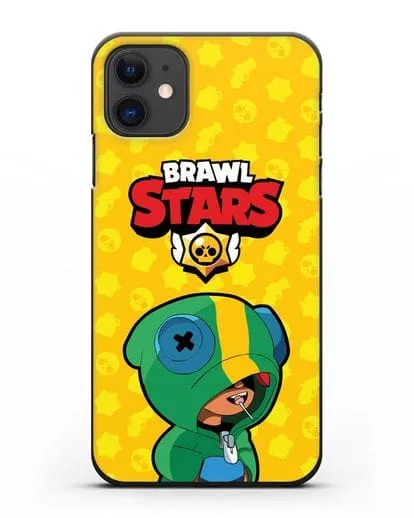 Чехол Леон Браво Старс силиконовый для iPhone 11