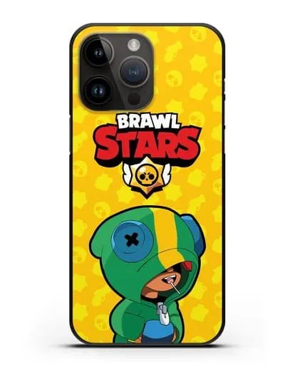 Чехол Леон Браво Старс силиконовый для iPhone 14 Pro Max