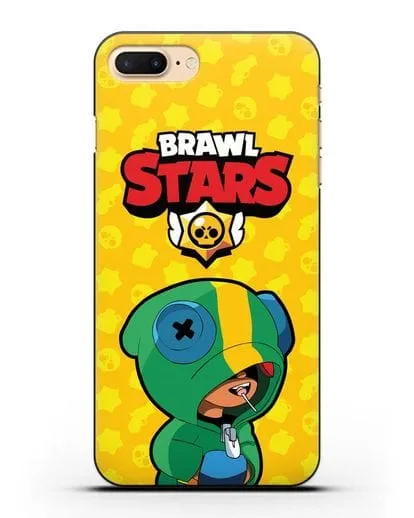 Чехол Леон Браво Старс силиконовый для iPhone 7 Plus