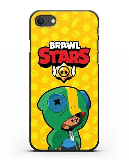 Чехол Леон Браво Старс силиконовый для iPhone SE 2020