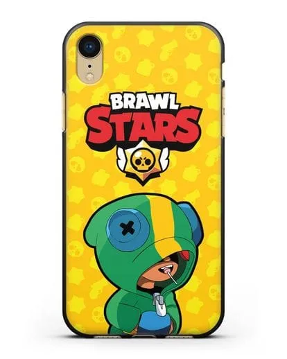 Чехол Леон Браво Старс силиконовый для iPhone XR