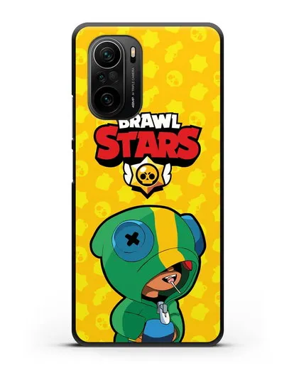 Чехол Леон Браво Старс силиконовый для Xiaomi Poco F3 Pro