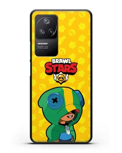 Чехол Леон Браво Старс силиконовый для Xiaomi Poco F4