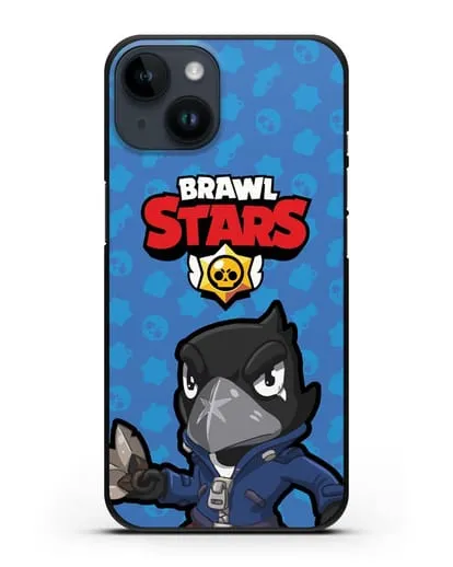 Чехол Ворон Браво Старс силиконовый для iPhone 14